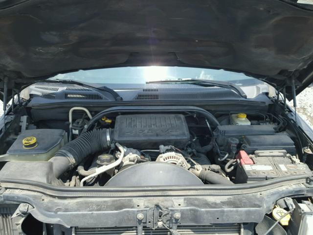 1J8HH58P47C547929 - 2007 JEEP COMMANDER BLACK photo 7