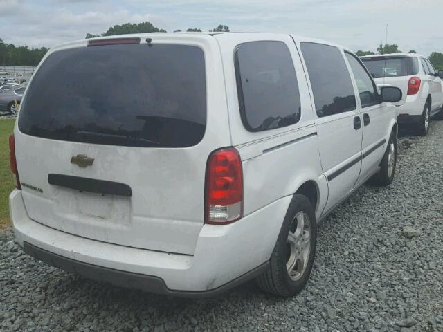 1GNDV23137D215174 - 2007 CHEVROLET UPLANDER L WHITE photo 4