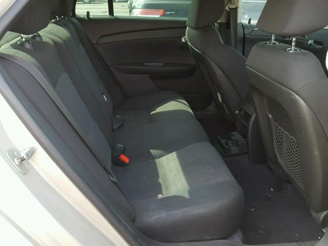 1G1ZC5EB7AF178243 - 2010 CHEVROLET MALIBU 1LT 金色 照片 6