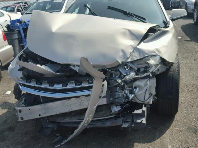 1G1ZC5EB7AF178243 - 2010 CHEVROLET MALIBU 1LT 金色 照片 9