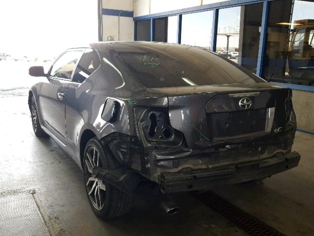 JTKJF5C76FJ002694 - 2015 TOYOTA SCION TC 灰色 照片 3