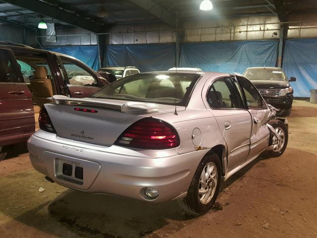 1G2NF52E83C178532 - 2003 PONTIAC GRAND AM S Gümüş foto 4