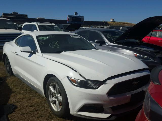 1FA6P8AM8G5303004 - 2016 FORD MUSTANG WHITE photo 1