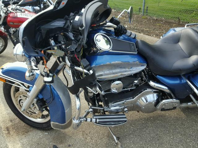 1HD1DJV115Y606706 - 2005 HARLEY-DAVIDSON FLHT CLASS BLUE photo 9