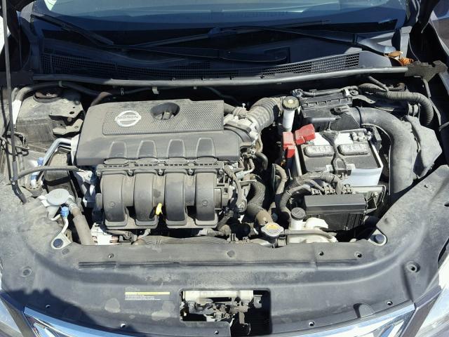 3N1AB7AP3EL659206 - 2014 NISSAN SENTRA S CHARCOAL photo 7