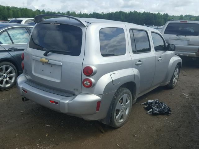 3GNDA13D38S642534 - 2008 CHEVROLET HHR LS ვერცხლისფერი ფოტო 4