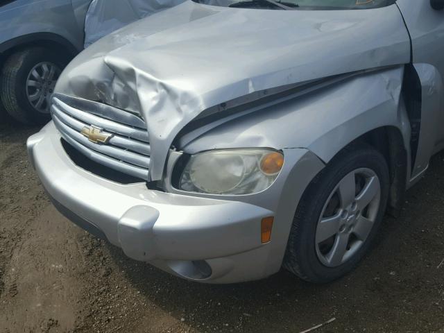 3GNDA13D38S642534 - 2008 CHEVROLET HHR LS ვერცხლისფერი ფოტო 9