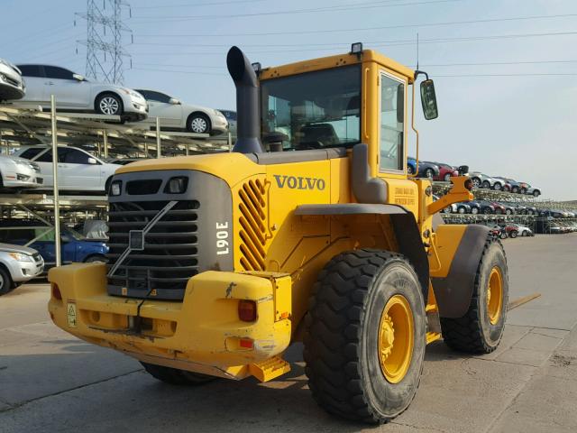 L90EV67416 - 2005 VOLVO L90E YELLOW photo 4