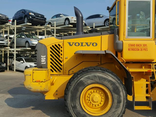 L90EV67416 - 2005 VOLVO L90E YELLOW photo 6