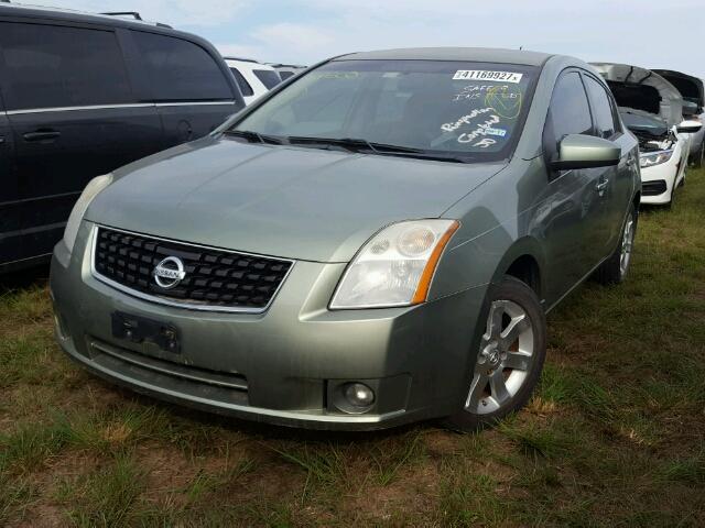 3N1AB61E58L616709 - 2008 NISSAN SENTRA 2.0 BEIGE photo 2