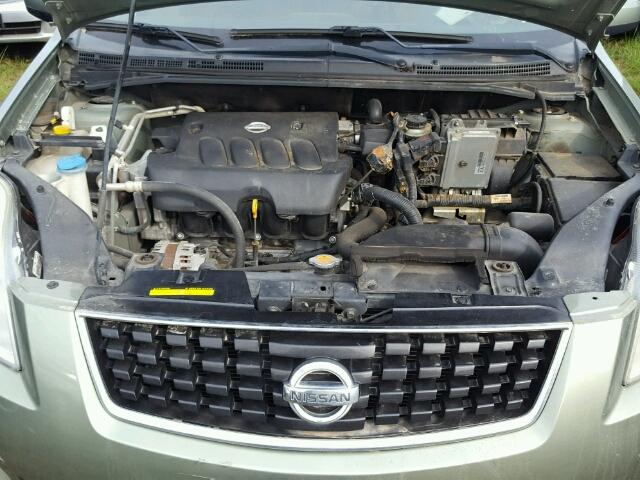 3N1AB61E58L616709 - 2008 NISSAN SENTRA 2.0 BEIGE photo 7