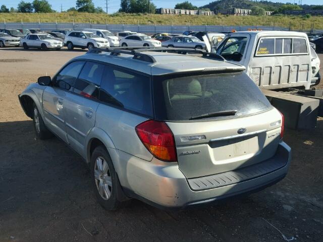 4S4BP62C557381787 - 2005 SUBARU LEGACY BEIGE photo 3