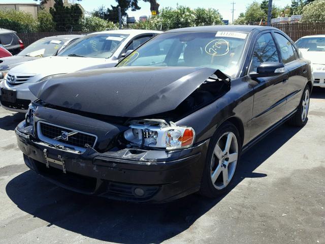 YV1RH527772626323 - 2007 VOLVO S60 R BLACK photo 2