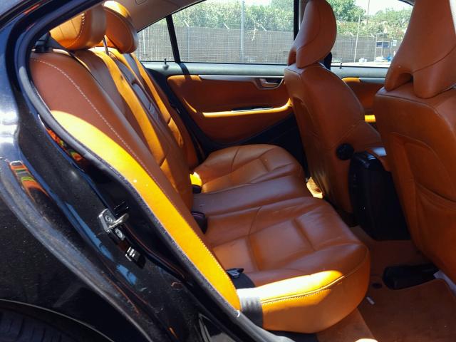 YV1RH527772626323 - 2007 VOLVO S60 R შავი ფოტო 6