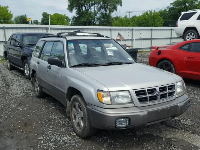 JF1SF6552YH716643 - 2000 SUBARU FORESTER S SILVER photo 1