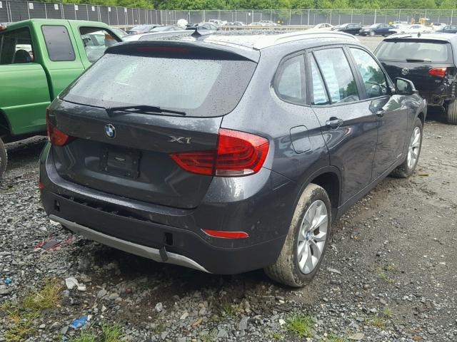 WBAVL1C5XDVR88274 - 2013 BMW X1 XDRIVE2 GRAY photo 4