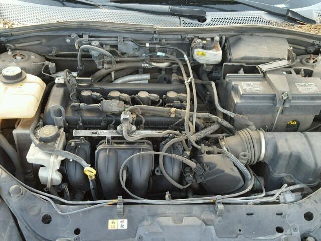 1FAFP34N17W297452 - 2007 FORD FOCUS ZX4 BLACK photo 7