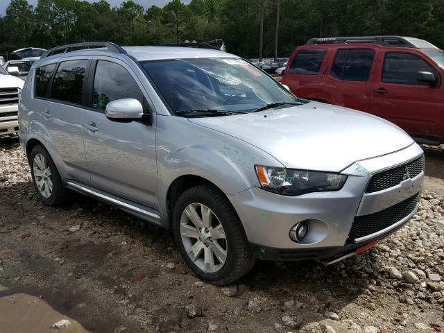 JA4JT3AW1BU018173 - 2011 MITSUBISHI OUTLANDER SILVER photo 1