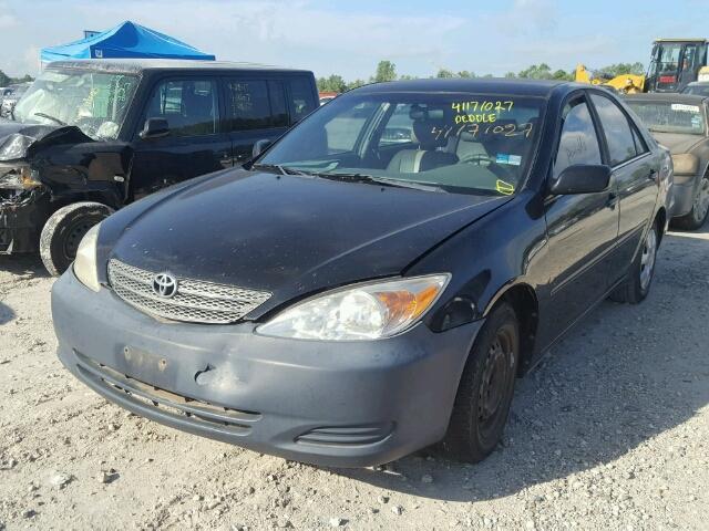 4T1BE32KX3U163676 - 2003 TOYOTA CAMRY LE BLACK photo 2