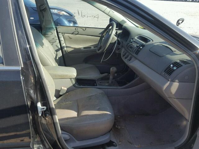 4T1BE32KX3U163676 - 2003 TOYOTA CAMRY LE 黑色 照片 5