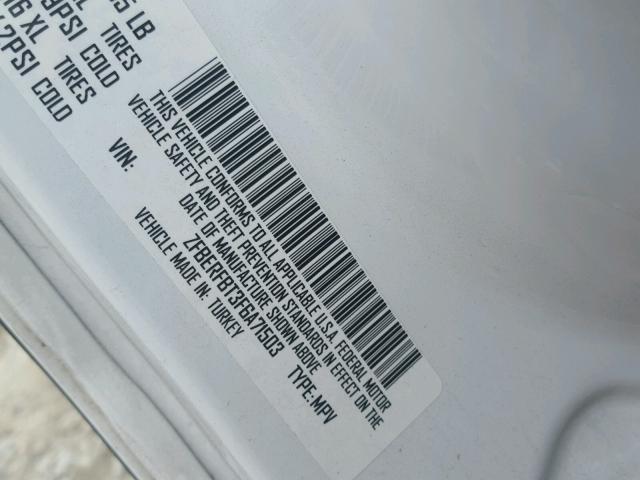 ZFBERFBT3F6A71503 - 2015 RAM PROMASTER Ağ foto 10