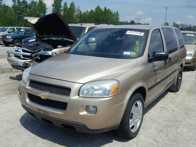 1GNDV23L96D131005 - 2006 CHEVROLET UPLANDER L 金色 照片 2
