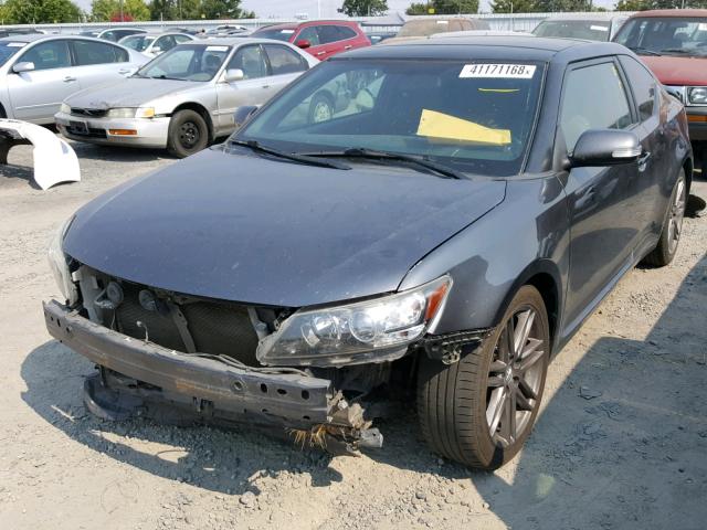 JTKJF5C78C3032005 - 2012 TOYOTA SCION TC ნაცრისფერი ფოტო 2