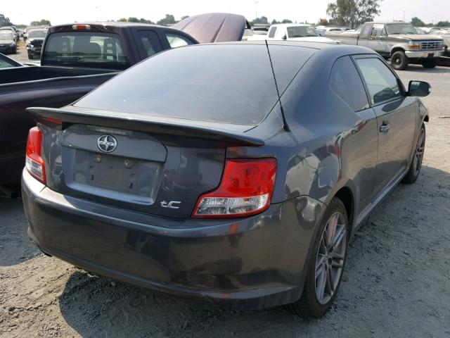 JTKJF5C78C3032005 - 2012 TOYOTA SCION TC ნაცრისფერი ფოტო 4