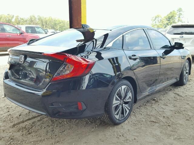 2HGFC1F77HH645975 - 2017 HONDA CIVIC EXL BLACK photo 4