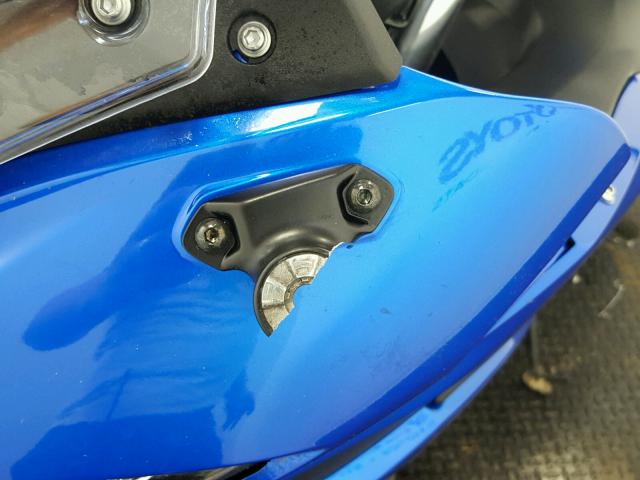 JKAEXEJ18JDA02849 - 2018 KAWASAKI EX650 J ლურჯი ფოტო 11