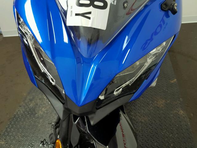 JKAEXEJ18JDA02849 - 2018 KAWASAKI EX650 J ლურჯი ფოტო 16