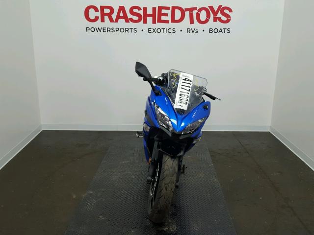 JKAEXEJ18JDA02849 - 2018 KAWASAKI EX650 J ლურჯი ფოტო 2