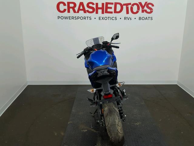 JKAEXEJ18JDA02849 - 2018 KAWASAKI EX650 J ლურჯი ფოტო 4