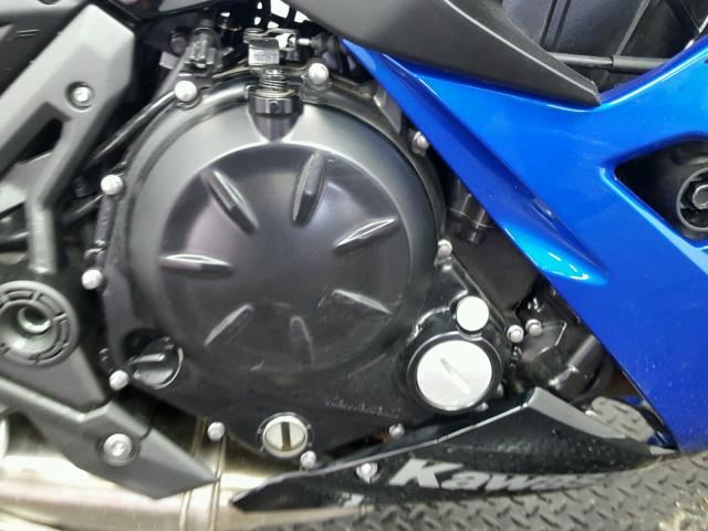 JKAEXEJ18JDA02849 - 2018 KAWASAKI EX650 J ლურჯი ფოტო 5