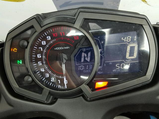 JKAEXEJ18JDA02849 - 2018 KAWASAKI EX650 J ლურჯი ფოტო 7