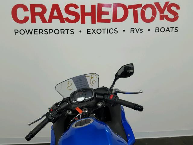 JKAEXEJ18JDA02849 - 2018 KAWASAKI EX650 J ლურჯი ფოტო 8