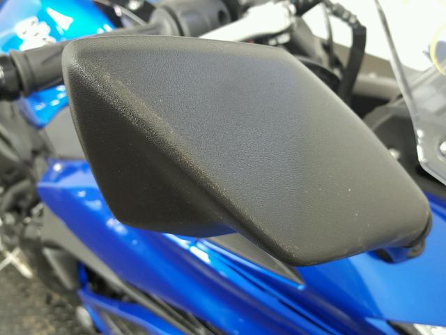 JKAEXEJ18JDA02849 - 2018 KAWASAKI EX650 J BLUE photo 9