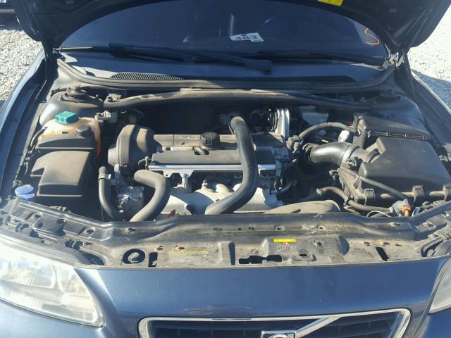 YV1RS592672624221 - 2007 VOLVO S60 2.5T BLUE photo 7