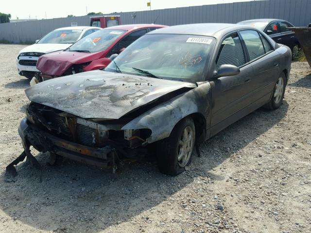 2G4WB55K721159595 - 2002 BUICK REGAL LS BROWN photo 2