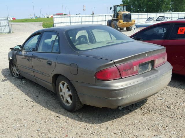 2G4WB55K721159595 - 2002 BUICK REGAL LS BROWN photo 3