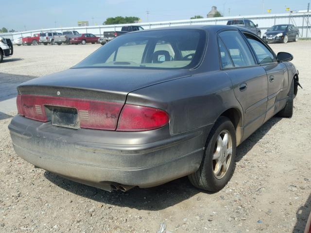 2G4WB55K721159595 - 2002 BUICK REGAL LS BROWN photo 4