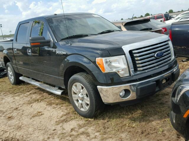 1FTFW1CF9BFD27155 - 2011 FORD F150 BLACK photo 1