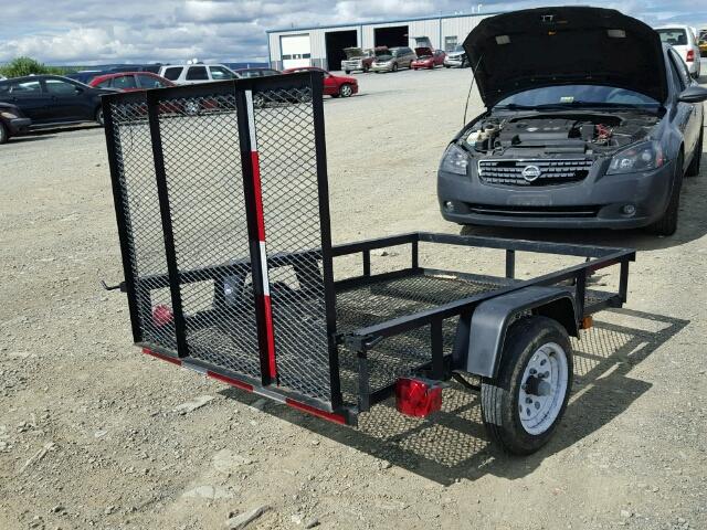 4YMUL0615EV029770 - 2014 CARGO TRAILER BLACK photo 4