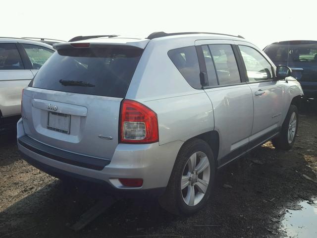 1J4NF1FB0BD210526 - 2011 JEEP COMPASS SP SILVER photo 4