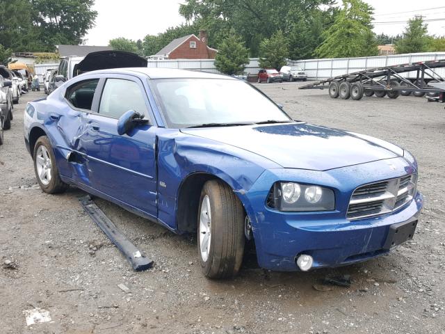 2B3CA3CV7AH247324 - 2010 DODGE CHARGER SX BLUE photo 1