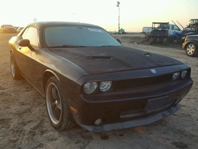 2B3LJ54TX9H605391 - 2009 DODGE CHALLENGER BLACK photo 1