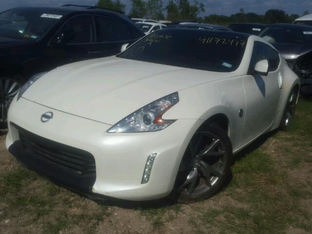 JN1AZ4EH7GM933299 - 2016 NISSAN 370Z WHITE photo 2