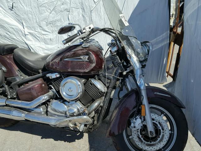 JYAVP11E17A104000 - 2007 YAMAHA XVS1100 BURGUNDY photo 9