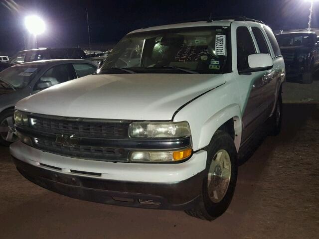 1GNEC13Z44R277532 - 2004 CHEVROLET TAHOE WHITE photo 2