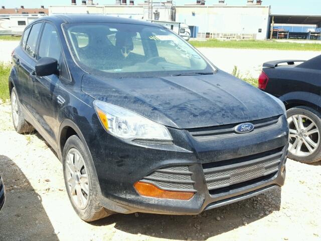 1FMCU0F77GUB23413 - 2016 FORD ESCAPE BLACK photo 1